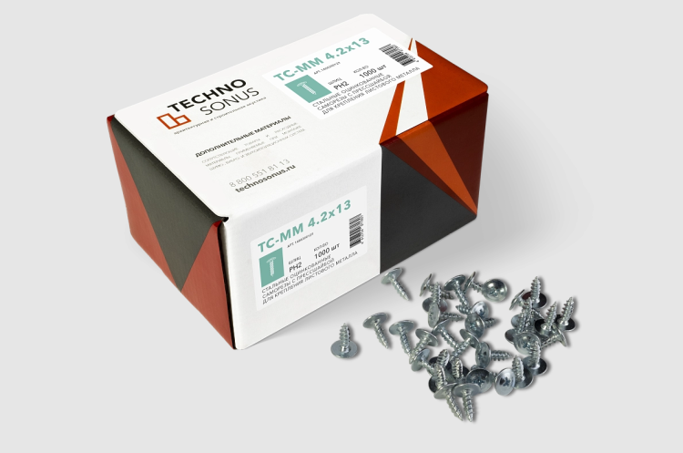 Техносонус Саморез TC-ММ 4.2х13 мм.1000 шт. уп