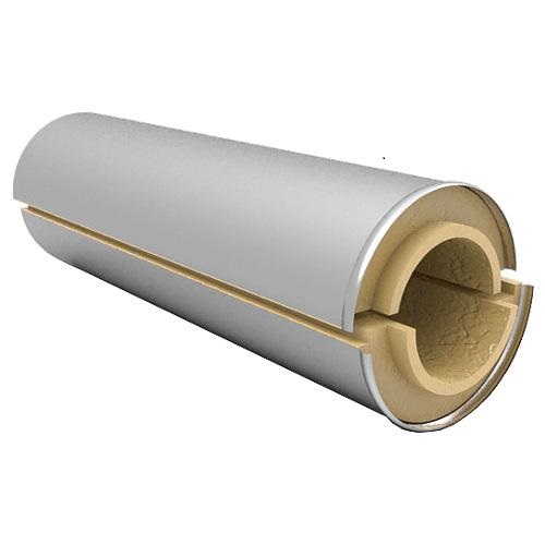 Скорлупа  для теплоизоляции труб ППУ С оцинкованная 1000х530х50 мм