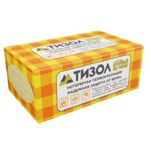 Утеплитель Тизол-Фасад 100 1000х600х110 мм, 5 шт. уп