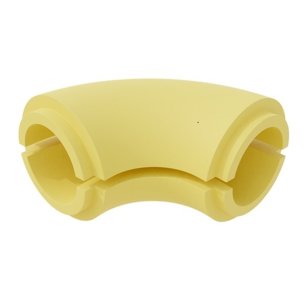 Отвод 135 градусов ППУ 38x40 мм без покрытия