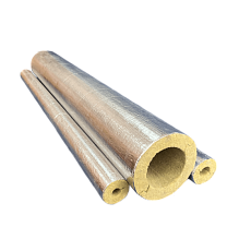 Цилиндры минераловатные тепло и звукоизоляционные огнезащитные EURO-ШЕЛЛ Ц 80/Ф, 1000x64x30